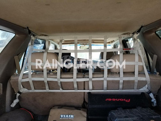 1996 - 2002 Toyota 4Runner 3rd Gen (N180) 2nd Row Seats Rear Upper Barrier Divider Net-Raingler